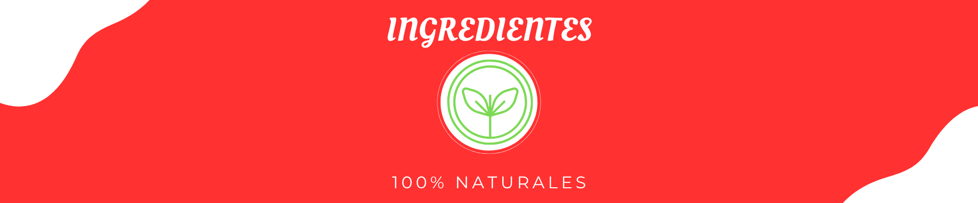 Ingredientes 100% naturales de BFREE